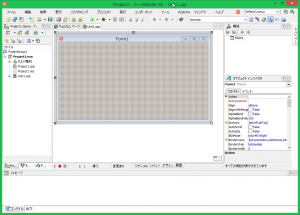 新規VCLフォームアプリケーション